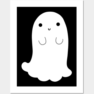 Cute Ghost Posters and Art